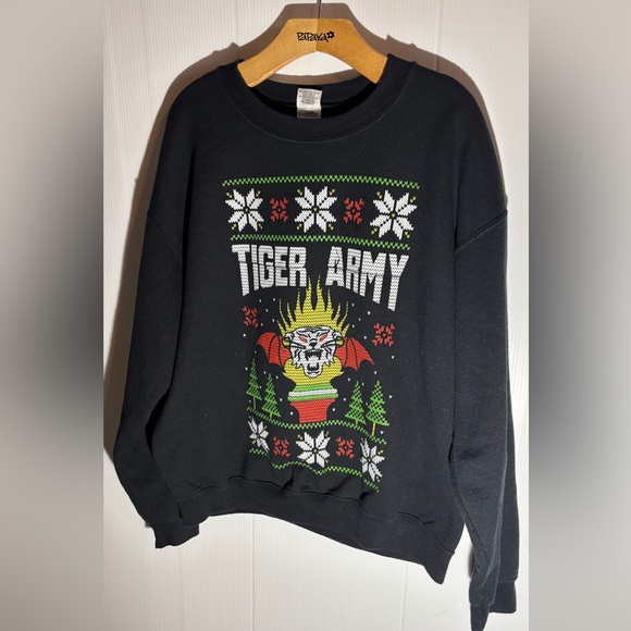 Tiger Army black ugly Sweater